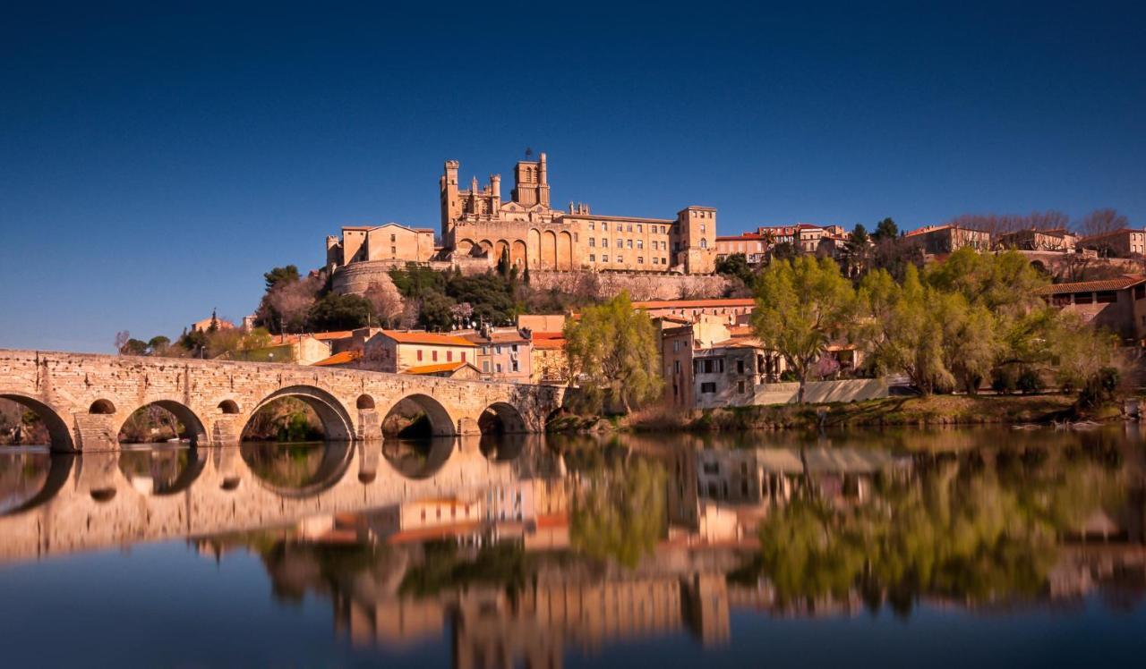 "Air D'Antan"-Meuble De Tourisme 3 Etoiles -Residence "Les Logis De Beziers"-Garage Optionnel-Coeur De Ville-Plages A 16Km ! ภายนอก รูปภาพ